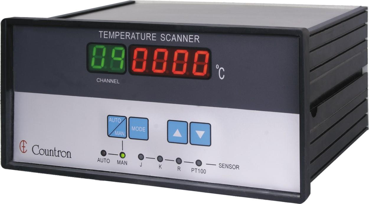 TEMPERATURE SCANNER LOGGER WITH DIRECT PRINTER INTERFACE 